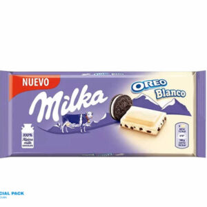 Tableta de chocolate Milka Chocolate Blanco con Oreo 100g